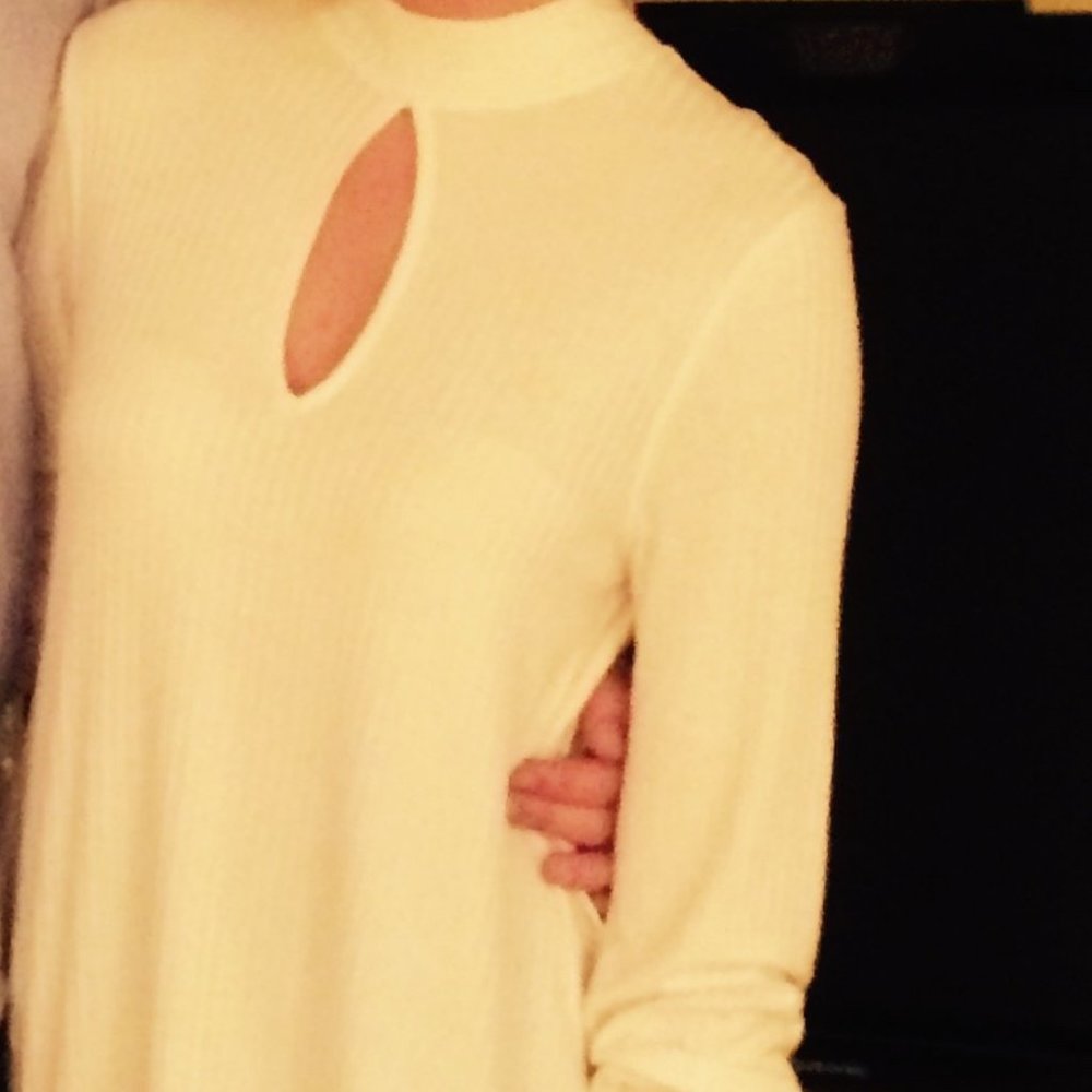 Free People White Knit Dress